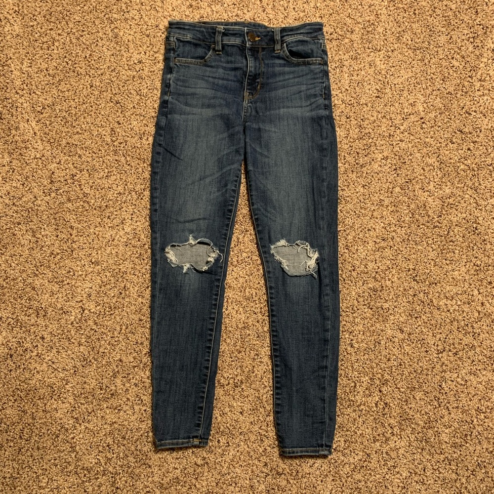 American Eagle High-Waisted Dark Wash Jegging